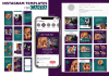 create editable professional social media templates in canva