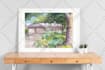 hand paint a watercolor illustration for you in my style
