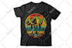 do custom retro vintage t shirt design for your pod business