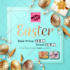 design easter day sale banner and flyer