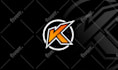design simple minimalist letter logo for esports, youtube, twitch, gaming