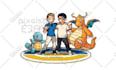 make pixel art pokemon trainer sprites or sprite sheet