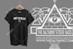 design a crazy 90s vintage bootleg rap tee shirt old school