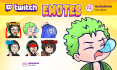 create custom twitch emotes or sub badges for your stream