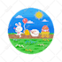 make pixel art background for you