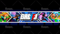 create custom youtube or twitch banners and profile pics
