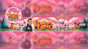 design a youtube banner, gaming banner, twitch banner
