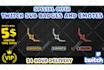 design twitch sub badges, twitch emotes, twitch badges