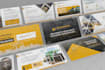 design modern investor pitch deck and powerpoint presentation