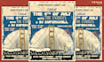 create unique retro,vintage flyer or poster