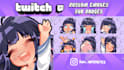 create custom chibi anime twitch emotes or sub badges