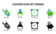 design professional icon set