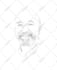 draw cool scribble art from portrait photo