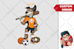 make special cartoon mascot character