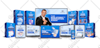 design online course cover and digital product mockup bundle