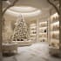 design a 3d interior decor for beauty salon, barber shop, clinic, spa, store