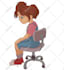 illustrate flat vector fashion or cartoon characters