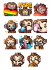 create express custom twitch emotes or sub badges