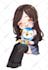 draw semi chibi art illustration