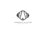 do a monogram initial letter mark, font, and text logo