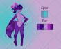 draw a furry reference sheet