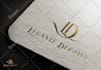 design elegant modern minimalist or luxury business branding logo