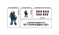 create gen 3 custom pokemon overworld trainer sprite sheet