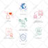 design an original set of icons or pictograms