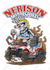 draw detailed rat fink tshirt design , hot rod, rat rod