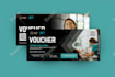 design amazing voucher, coupon or gift certificate
