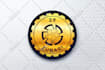 design 3d gold, crypto token logo for coin, bitcoin,nft, animation