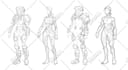 make unique characters and concept art