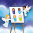 create a cute children book illustration and cover