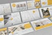design modern investor pitch deck and powerpoint presentation