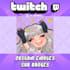 create custom chibi anime twitch emotes or sub badges