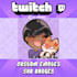 create custom chibi anime twitch emotes or sub badges