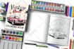 create coloring book cover design and interior for adults and kids amazon KDP