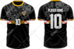 do custom soccer kit jersey 3d mockup