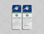 design perfect door hanger, rack card, dl flyer, postcard
