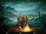 draw fantasy illustration and concept art