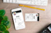 design modern business card for real estate business