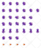 create pixel art animation and sprite sheet for your game character and props