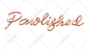 create 3d lettering text, typography and initial logo