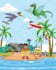 design colorful children book illustrations or kids book illustration cover