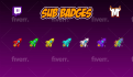 create express custom twitch sub badges