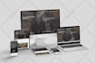 design macbook imac ipad iphone website screen mockup