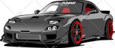 make full vector design any type of car