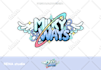 design a cute kawaii logo for vtuber and streamer