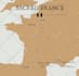create a travel map with all the locations of your trip
