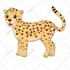 draw a cute cartoon animal mascot clipart character
